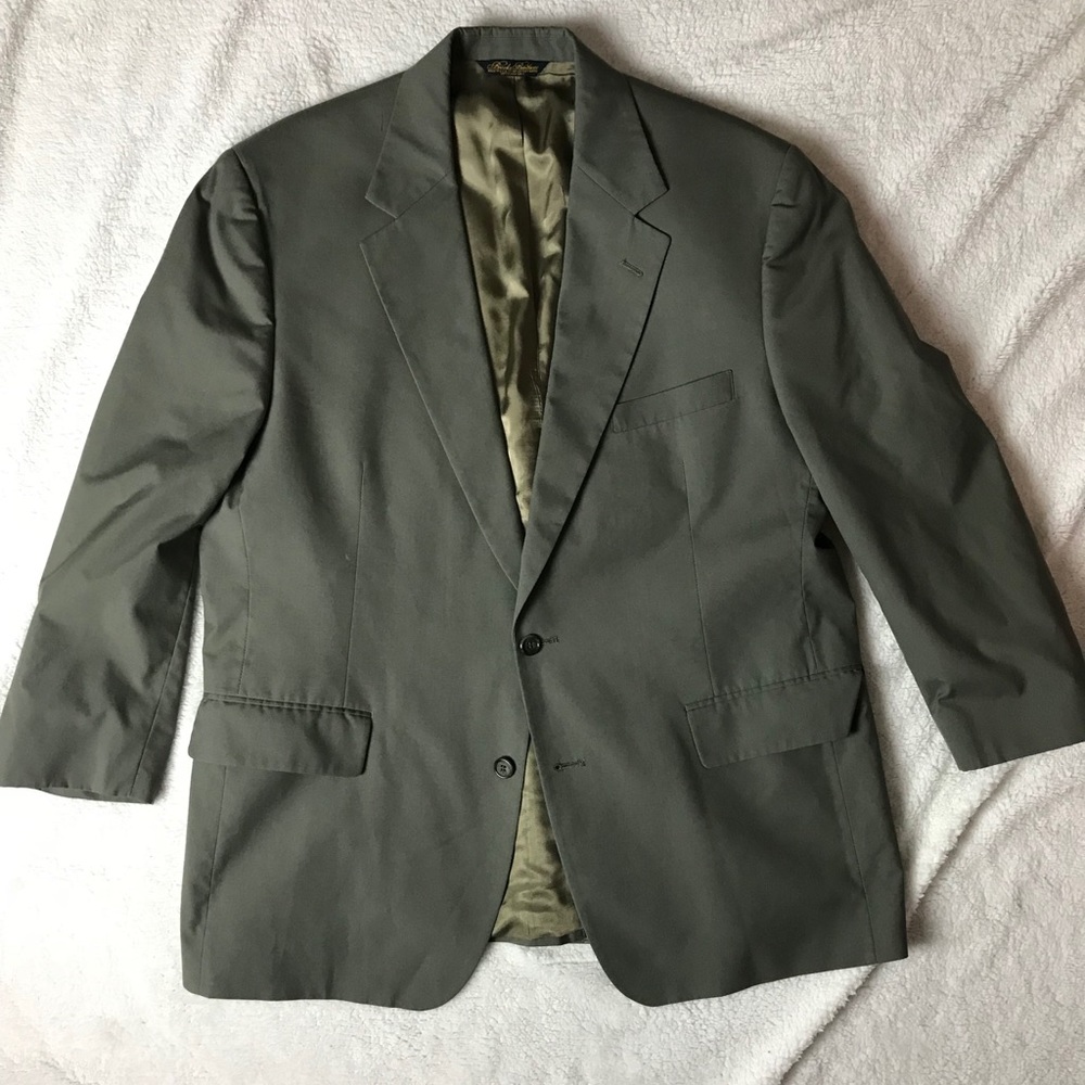 Brooks Brothers Dark Green 42r blazer